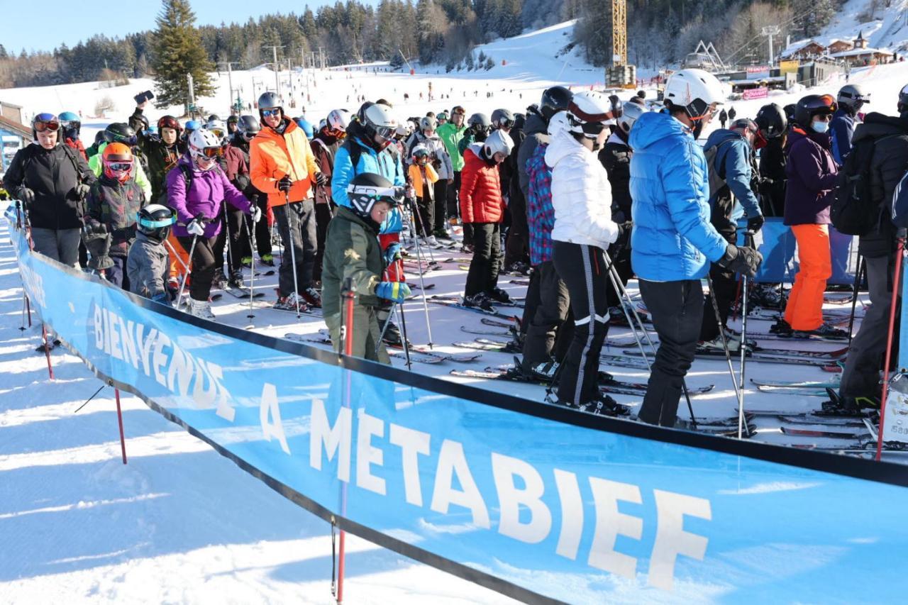 Place Royale Pour 10 A 12 Personnes A 30 Met Des Pistes De Ski Et Vtt Métabief Exteriör bild