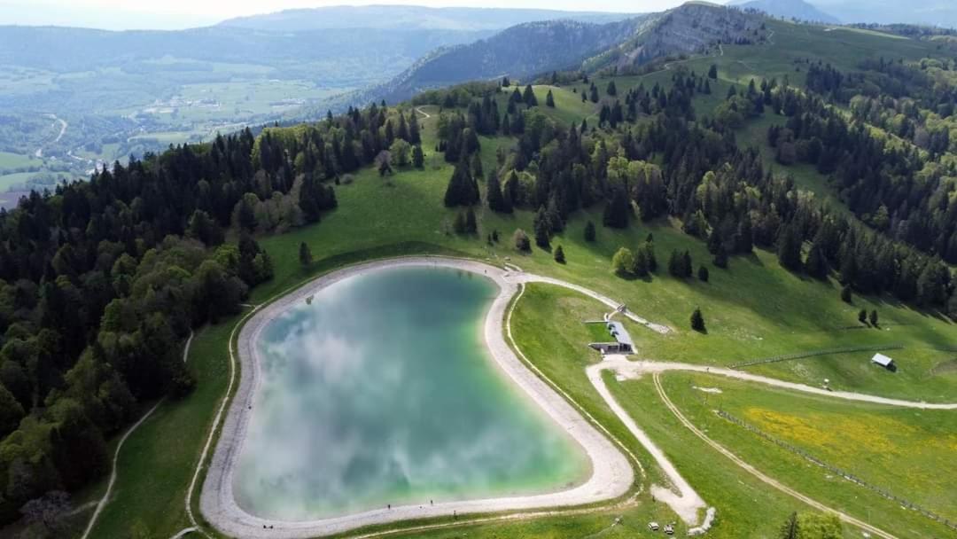 Place Royale Pour 10 A 12 Personnes A 30 Met Des Pistes De Ski Et Vtt Métabief Exteriör bild